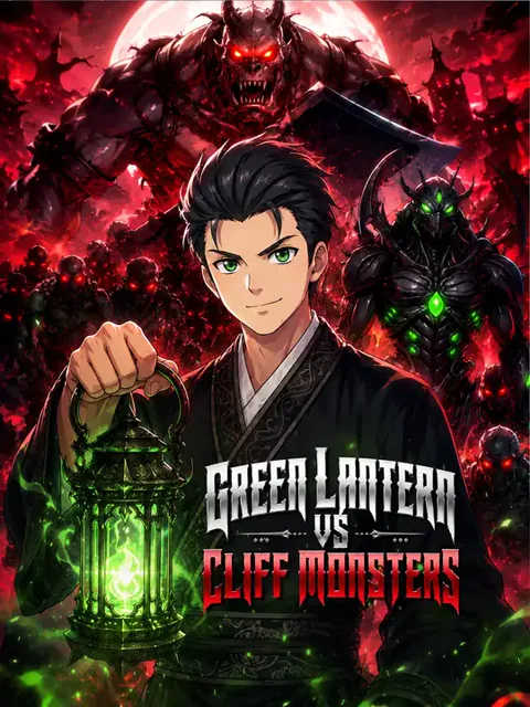 Green Lantern vs Cliff Monsters