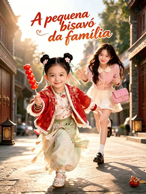 A pequena bisavó da família