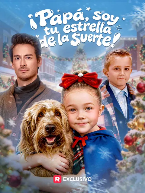 ¡Papá, soy tu estrella de la suerte!
