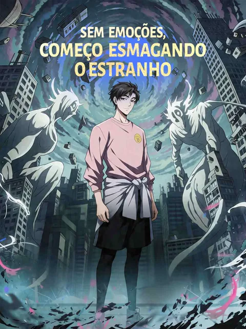 Sem emoções, começo esmagando o estranho