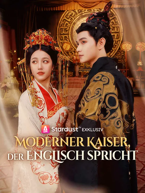 Moderner Kaiser, der Englisch spricht